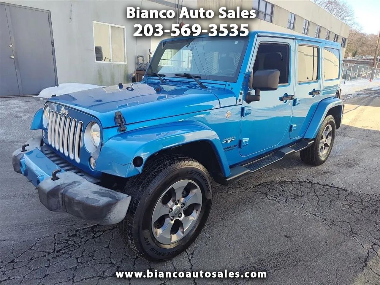 2016 Jeep Wrangler Unlimited Sahara 4WD