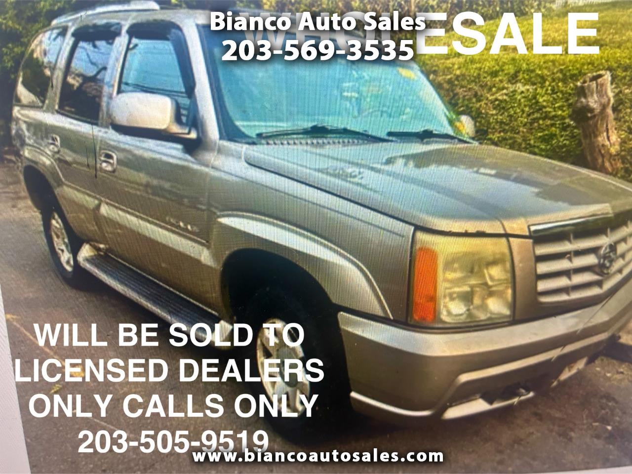 2003 Cadillac Escalade AWD