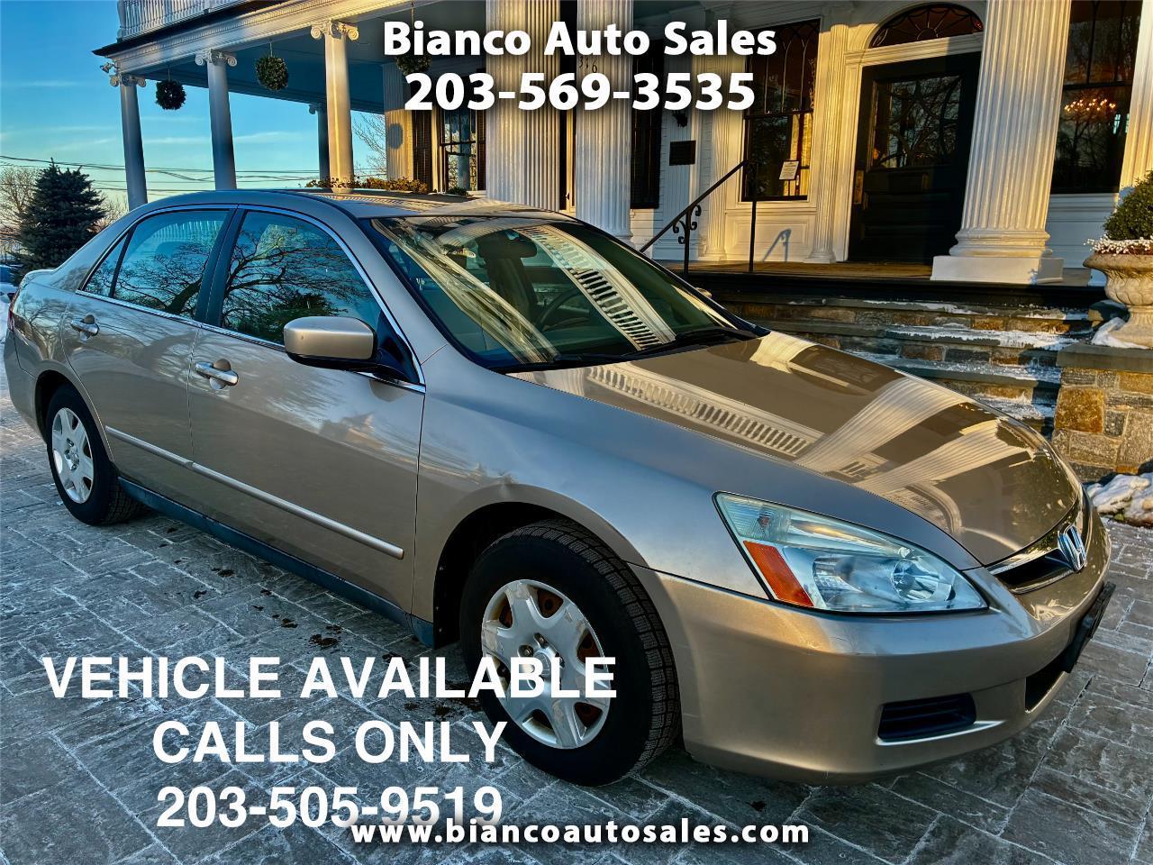 2006 Honda Accord LX sedan AT