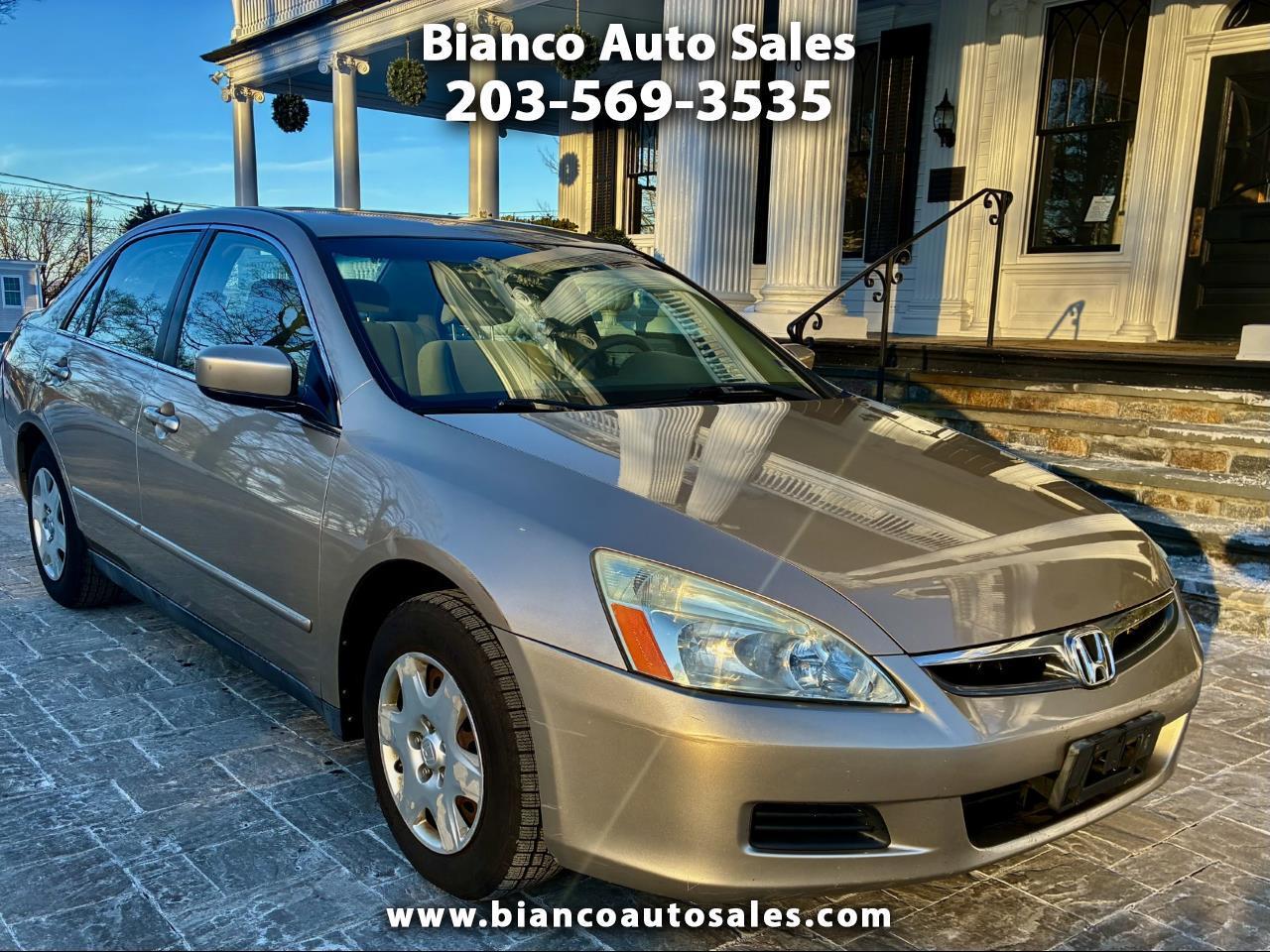 2006 Honda Accord LX sedan AT