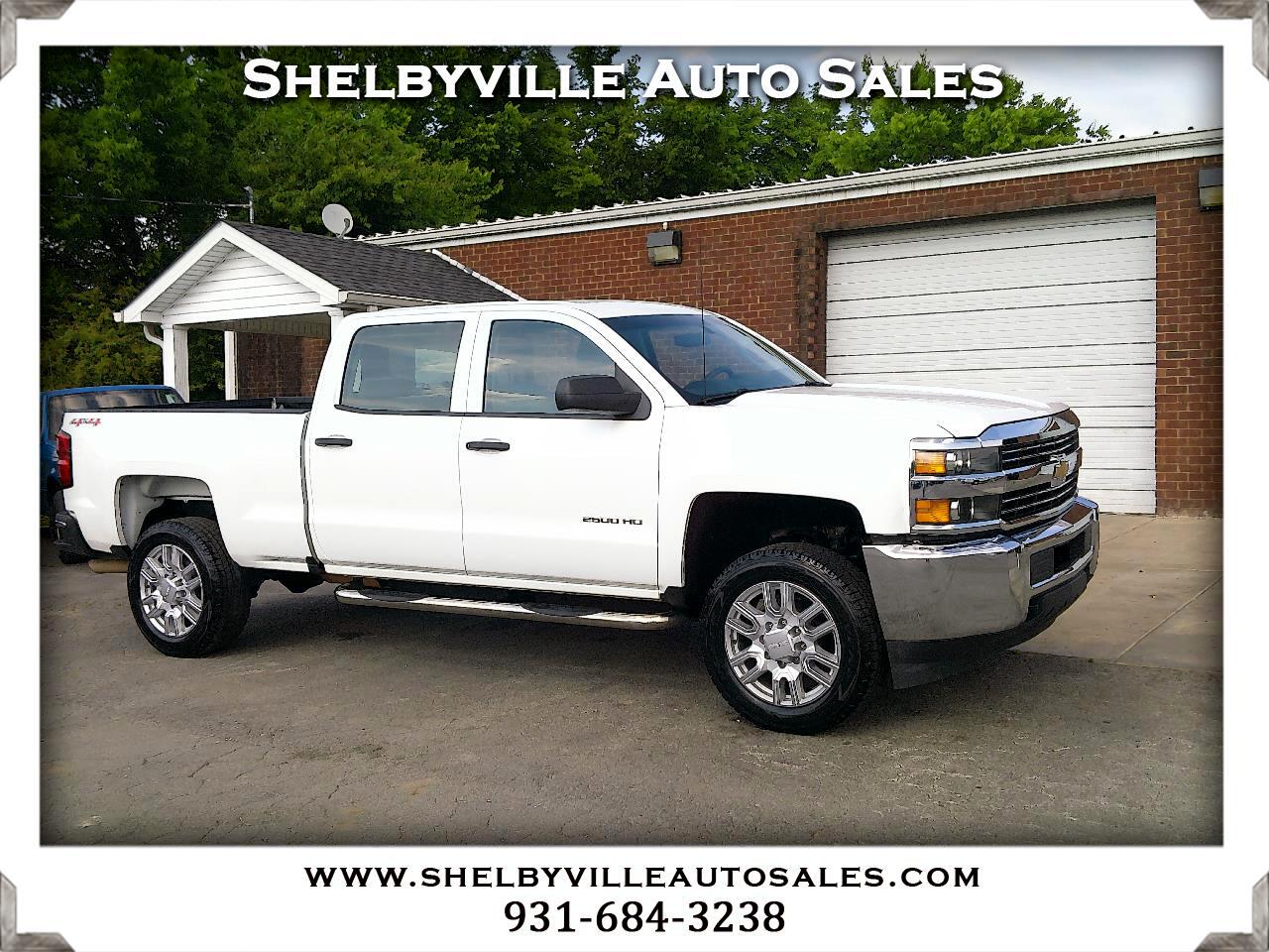 Used 2016 Chevrolet Silverado 2500HD 4X4 Crew Cab for Sale in