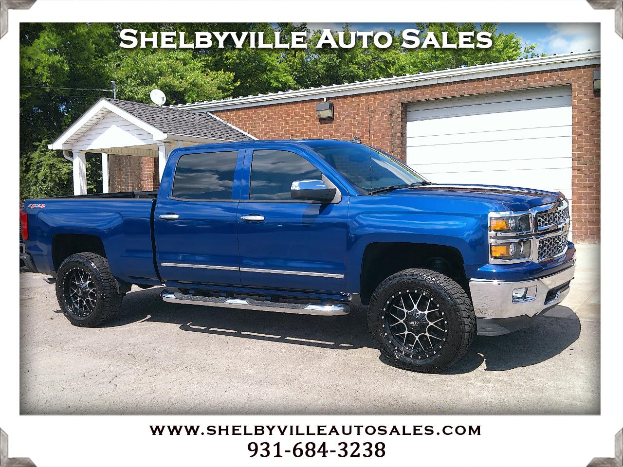 Used 2014 Chevrolet Silverado 1500 4X4 Crew Cab LTZ for Sale in