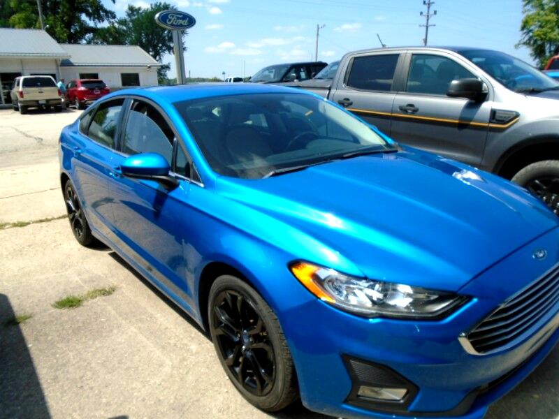 Used 2019 Ford Fusion SE with VIN 3FA6P0HD7KR112834 for sale in Covington, IN