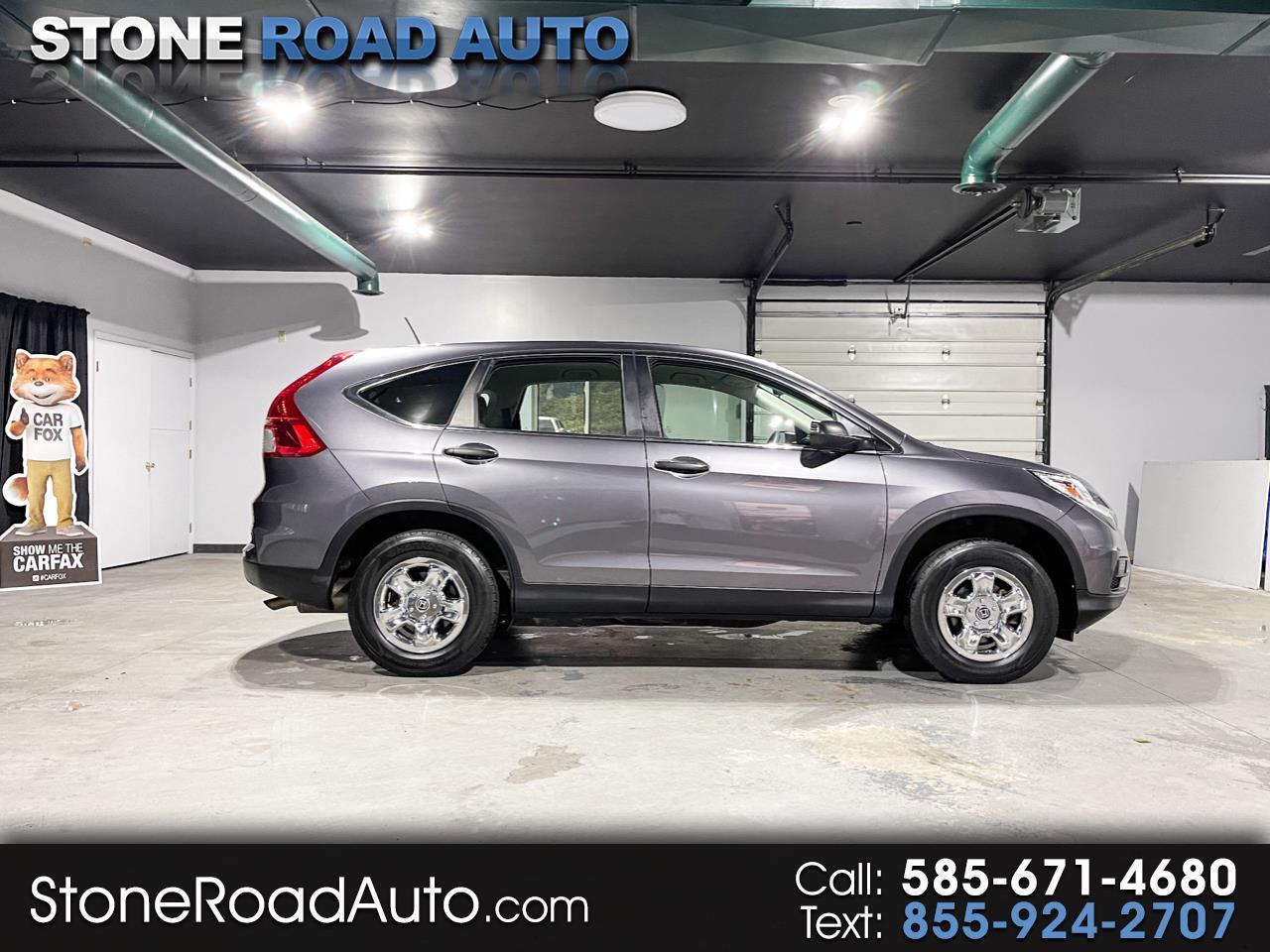 Used 2016 Honda CRV AWD 5dr LX for Sale in Ontario NY 14519 Stone Road