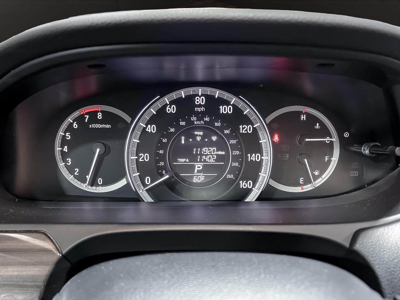 Honda Accord Sedan 4dr I4 CVT EX-L 2016