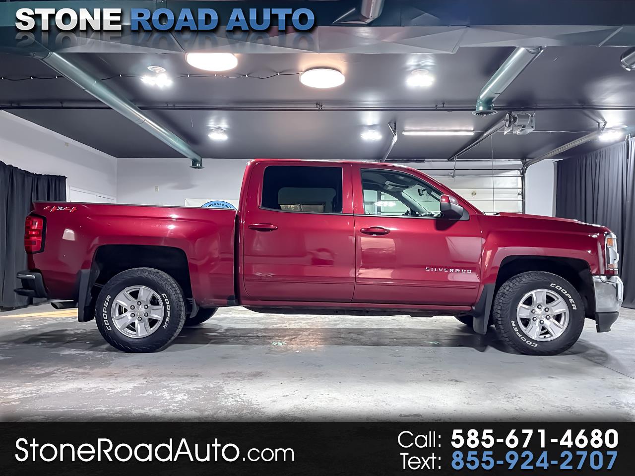 2018 Chevrolet Silverado 1500 4WD Crew Cab 143.5" LT w/1LT