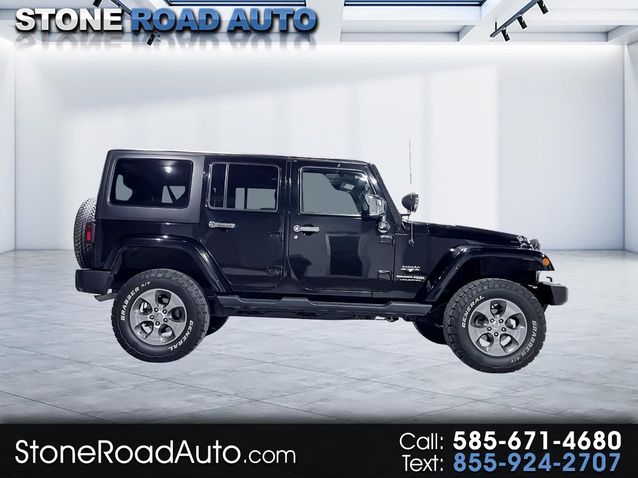 2018 Jeep Wrangler JK Unlimited Sahara 4x4