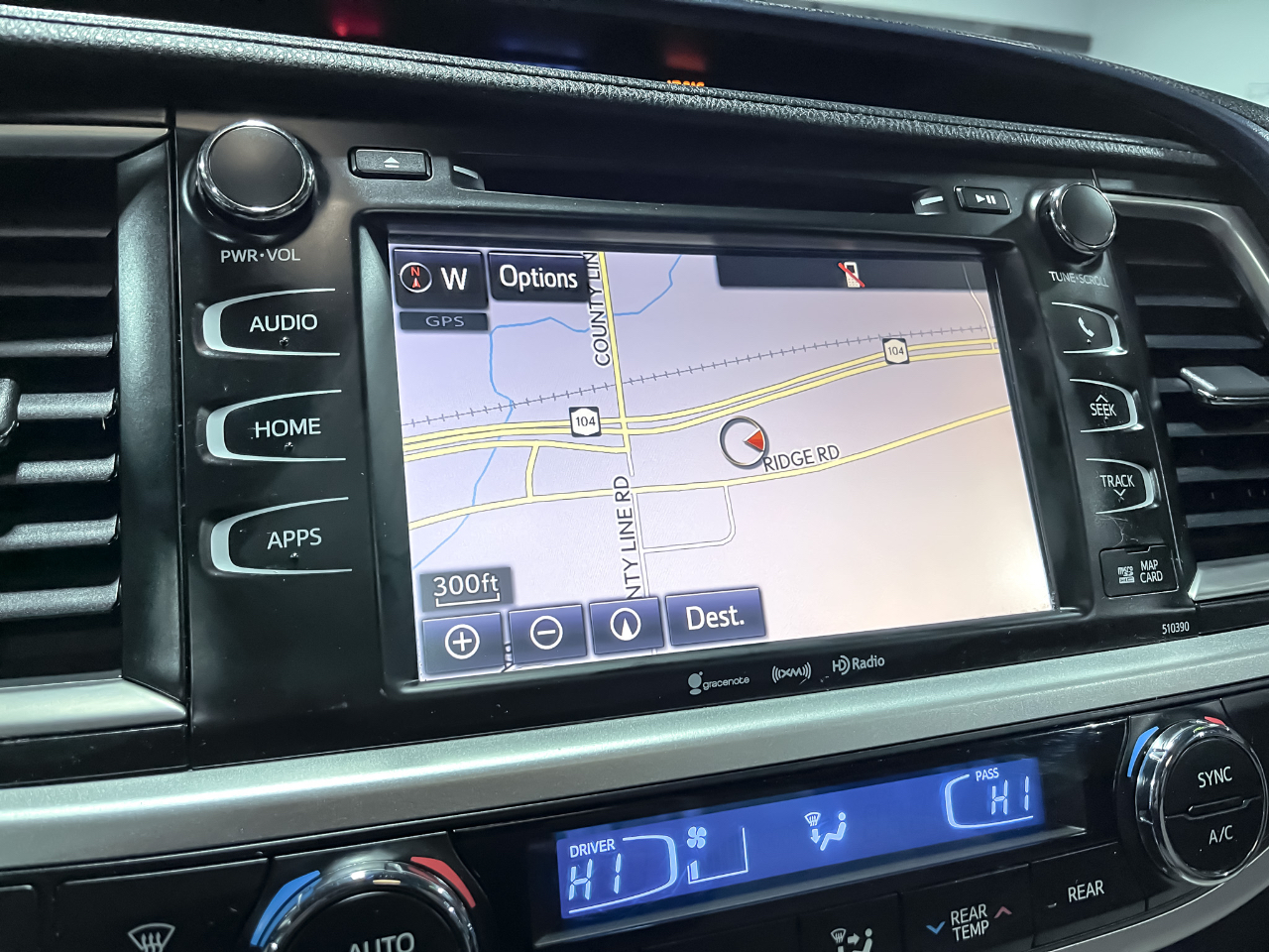 Toyota Highlander XLE V6 AWD (Natl) 2019