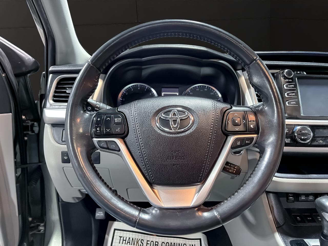 Toyota Highlander XLE V6 AWD (Natl) 2019
