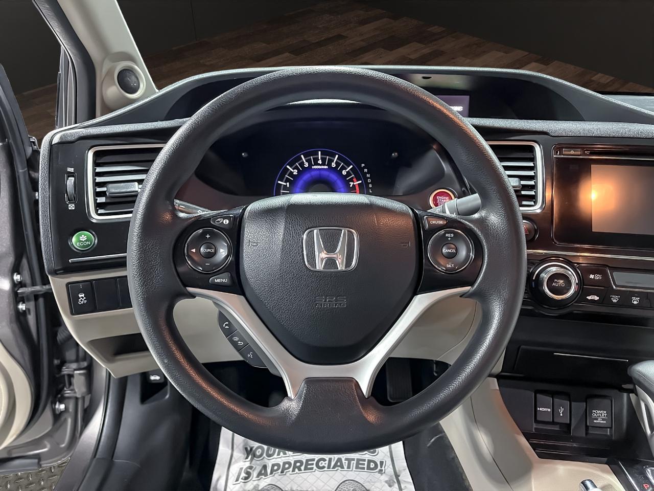 Honda Civic Sedan 4dr CVT EX 2014