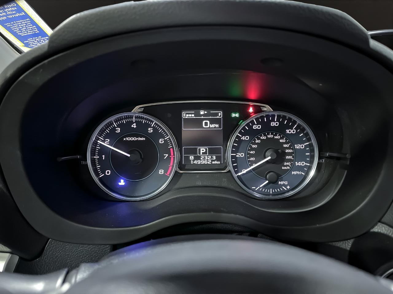 Subaru Impreza Sedan 4dr CVT 2.0i Limited 2015