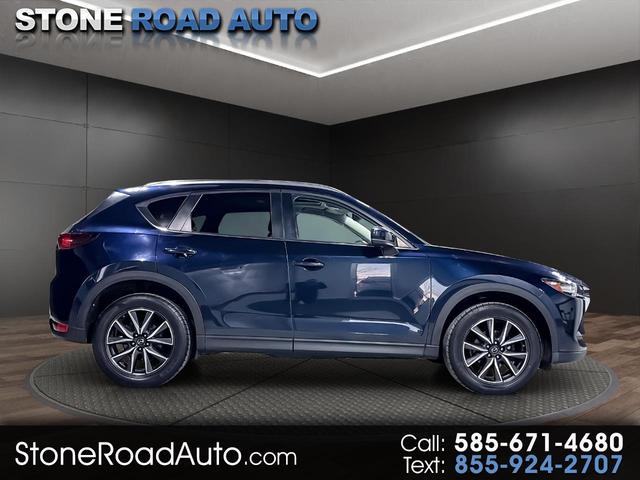 Deep Crystal Blue Mica 2018 Mazda CX-5 Touring AWD SUV / Crossover All-Wheel Drive Automatic