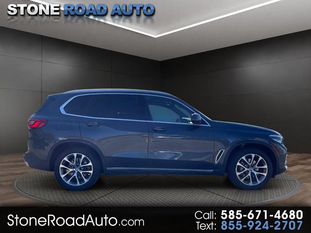 Blue 2020 BMW X5 xDrive40i AWD SUV / Crossover All-Wheel Drive Automatic