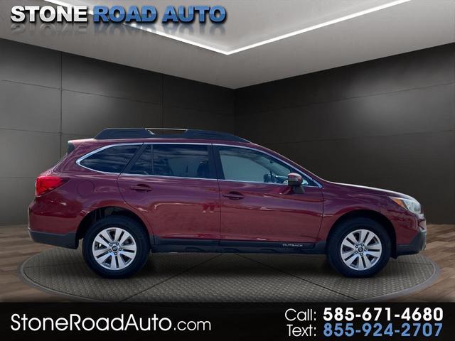 Venetian Red Pearl 2016 Subaru Outback 2.5i Premium Wagon All-Wheel Drive Automatic
