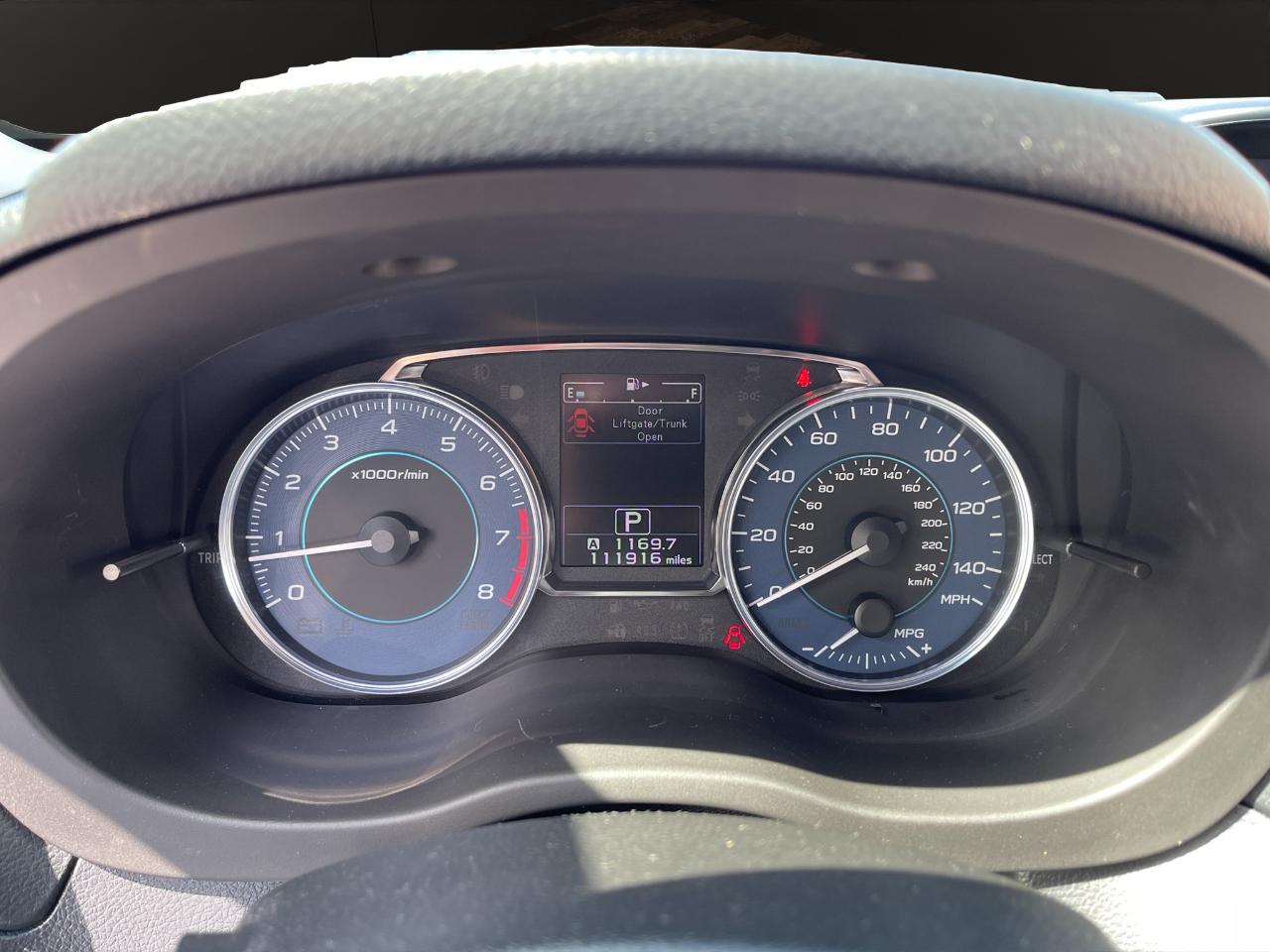 Subaru Crosstrek 2.0i Limited CVT 2017