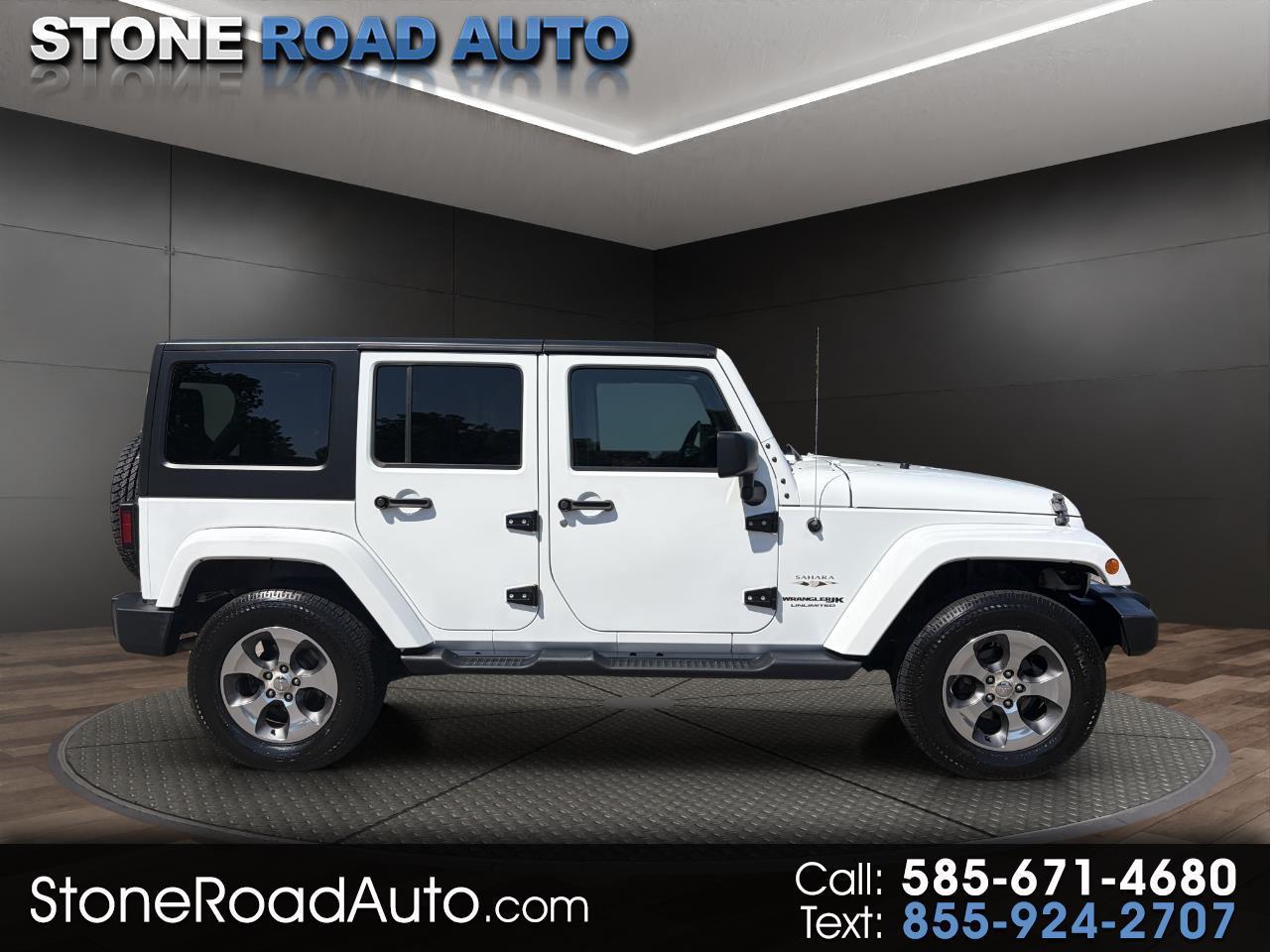 2018 Jeep Wrangler JK Unlimited Sahara 4x4