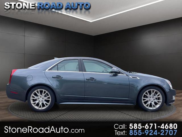 Gray 2013 Cadillac CTS 3.6L Premium AWD Sedan All-Wheel Drive Automatic