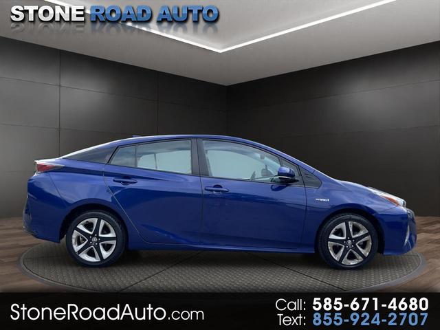 Blue 2016 Toyota Prius Three Touring FWD Hatchback Front-Wheel Drive Automatic