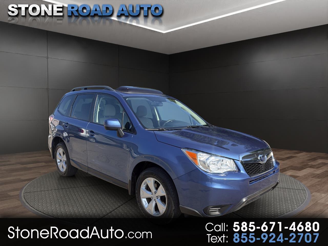Blue 2016 Subaru Forester SUV / Crossover All-Wheel Drive Automatic