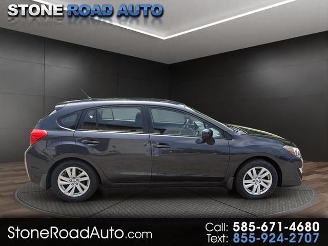 Gray 2015 Subaru Impreza Hatchback All-Wheel Drive Automatic