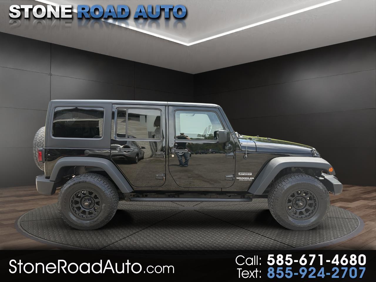 2015 Jeep Wrangler Unlimited 4WD 4dr Sport