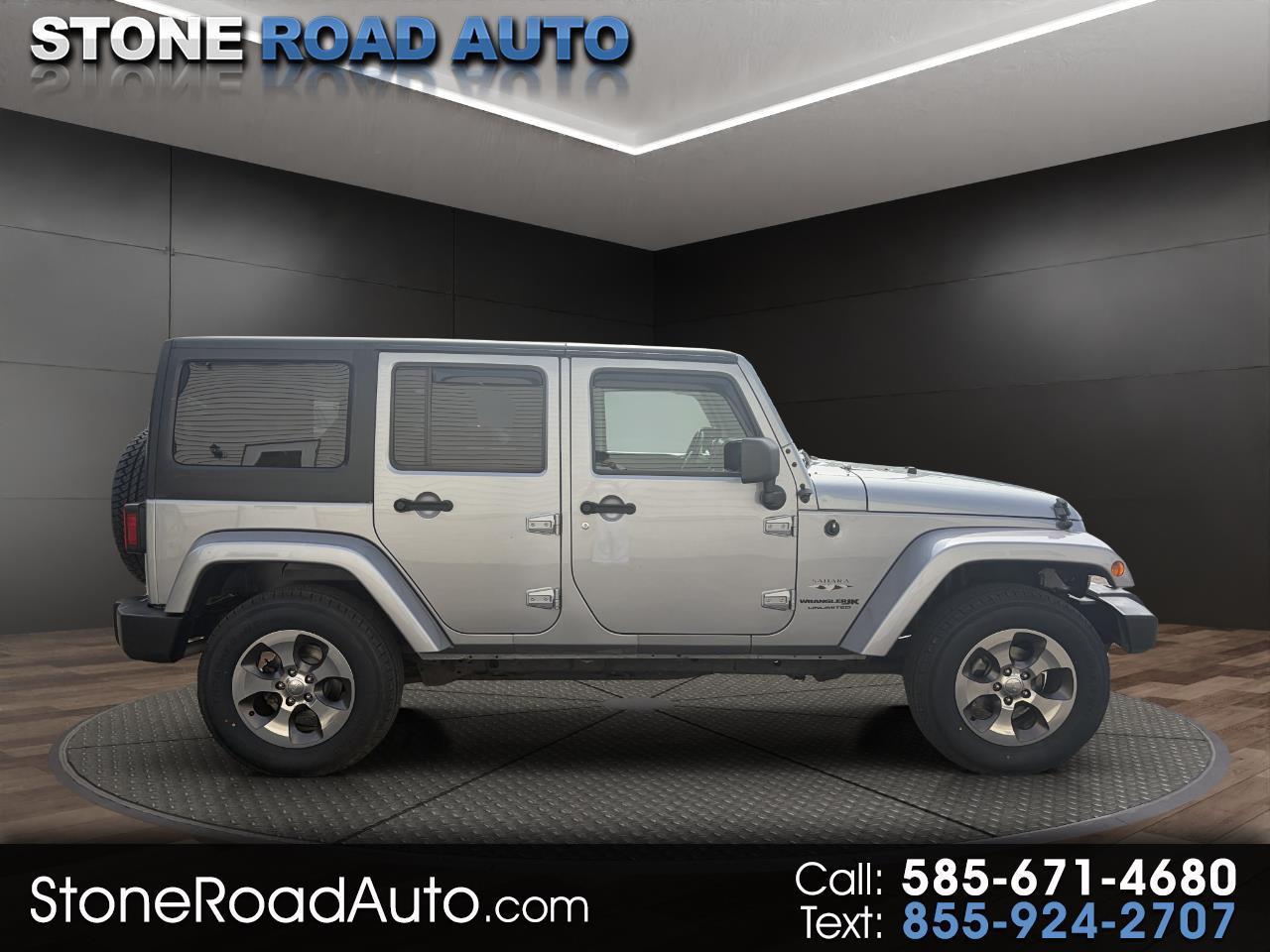 2018 Jeep Wrangler JK Unlimited Sahara 4x4