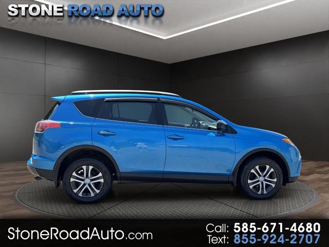 Blue 2018 Toyota RAV4 SUV / Crossover All-Wheel Drive Automatic