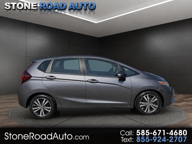 Gray 2015 Honda Fit Hatchback Front-Wheel Drive Manual