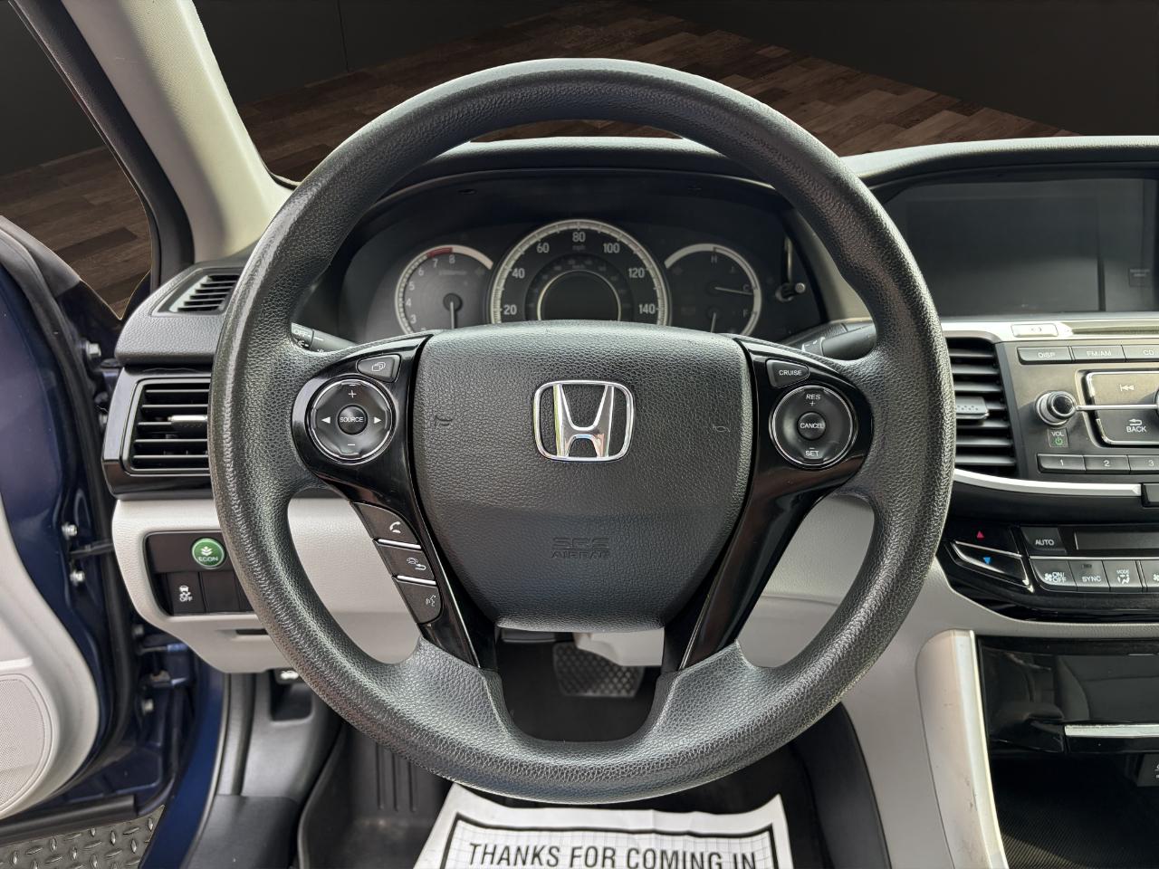 Honda Accord Sedan 4dr I4 CVT LX 2016