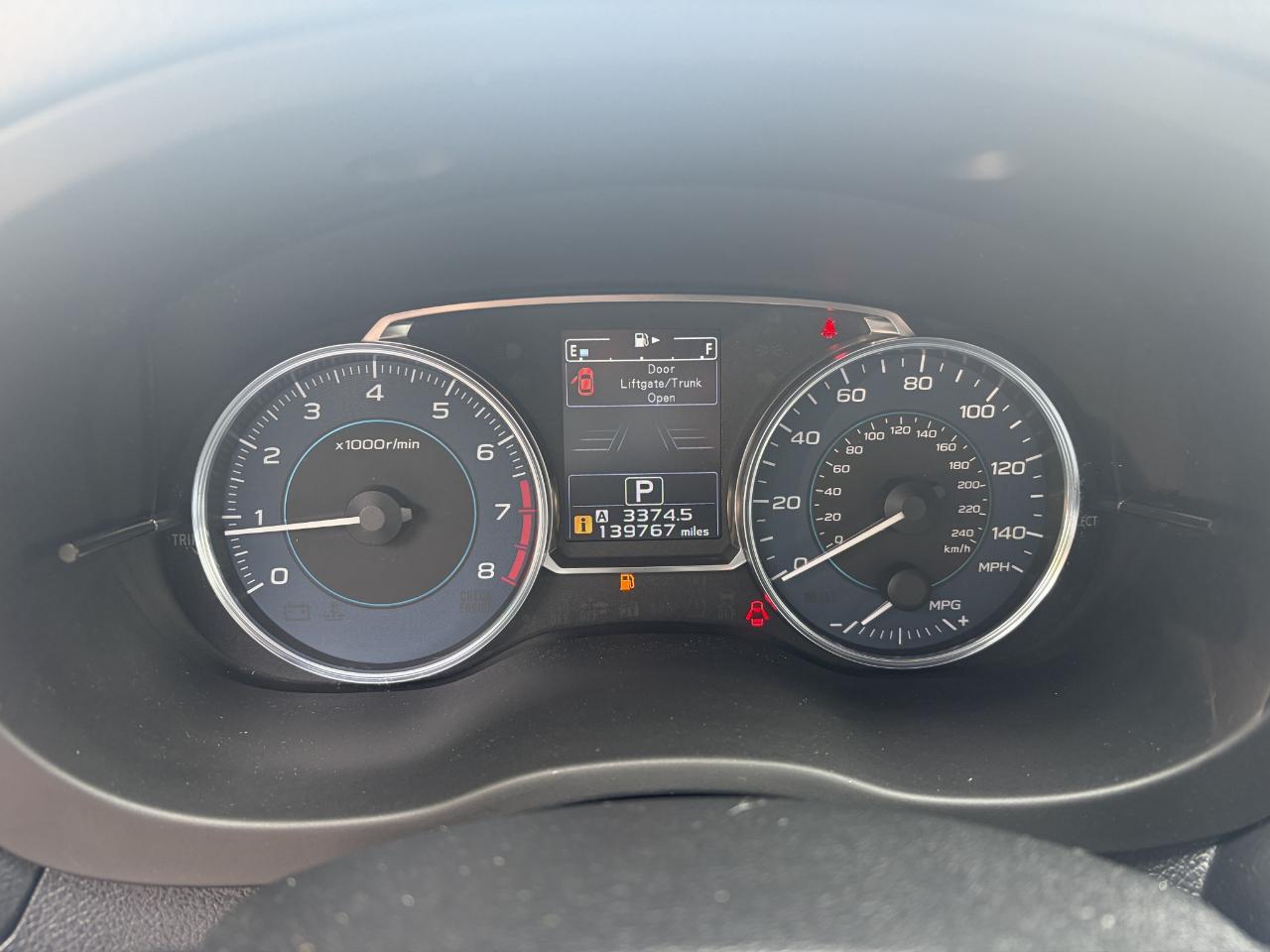 Subaru Crosstrek 5dr CVT 2.0i Limited 2016