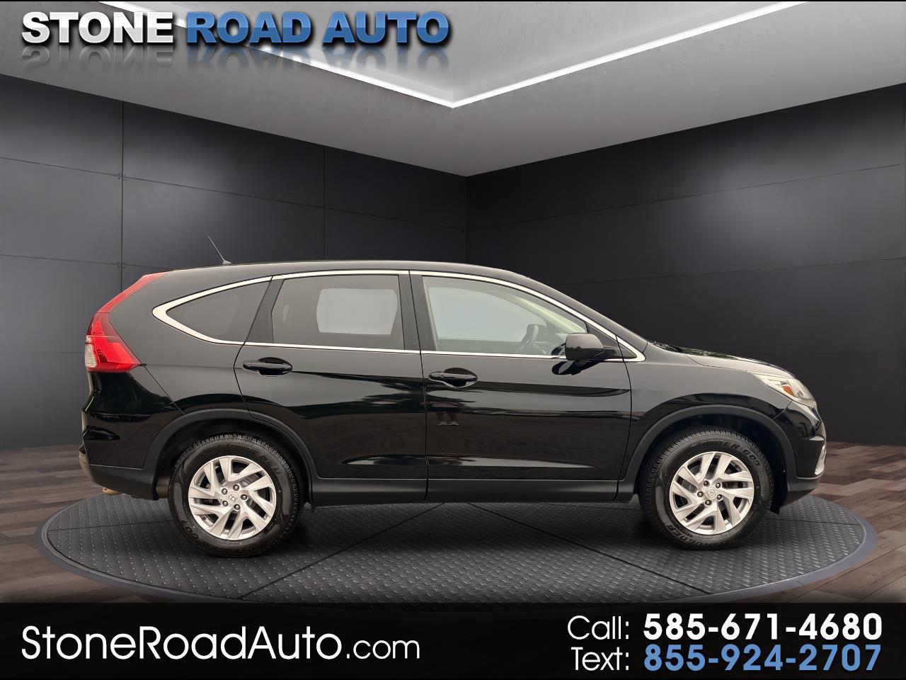 Black 2015 Honda CR-V SUV / Crossover All-Wheel Drive Automatic