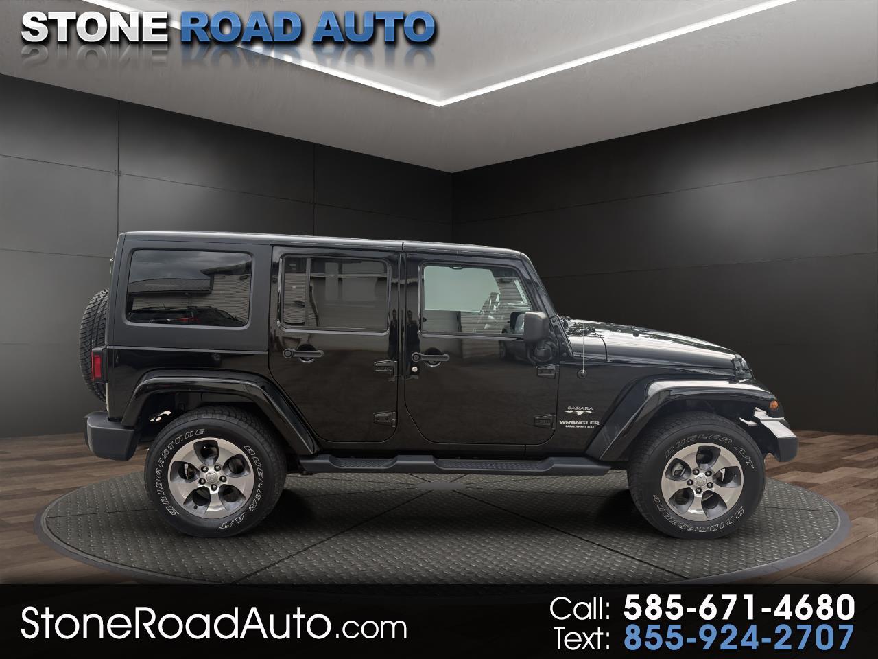 2017 Jeep Wrangler Unlimited 4WD 4dr Sahara