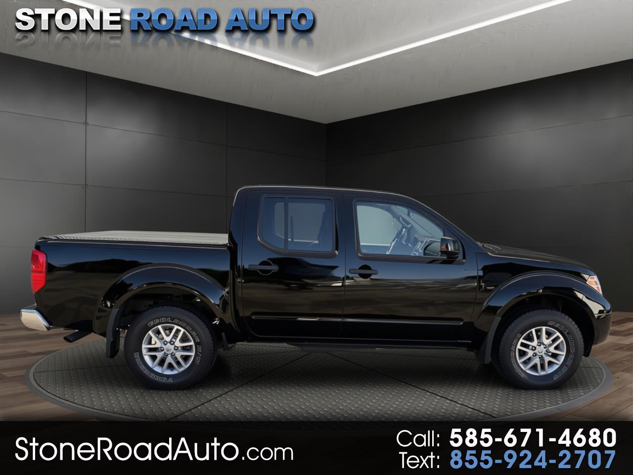 Black 2014 Nissan Frontier Pickup Truck Four-Wheel Drive Automatic