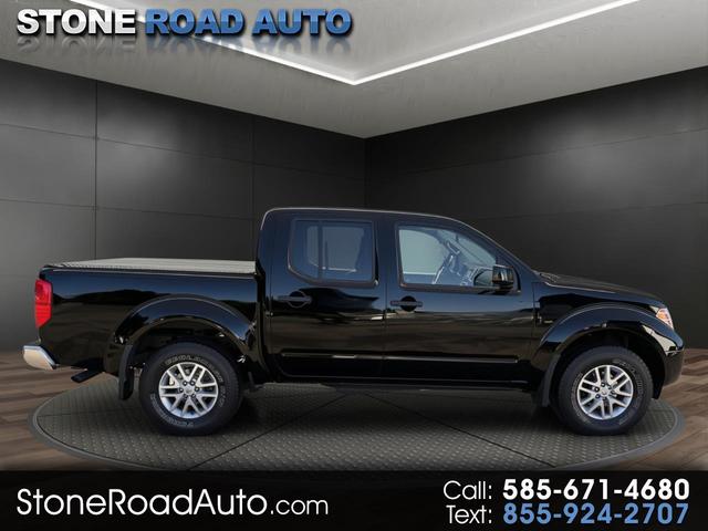 Black 2014 Nissan Frontier Pickup Truck Four-Wheel Drive Automatic
