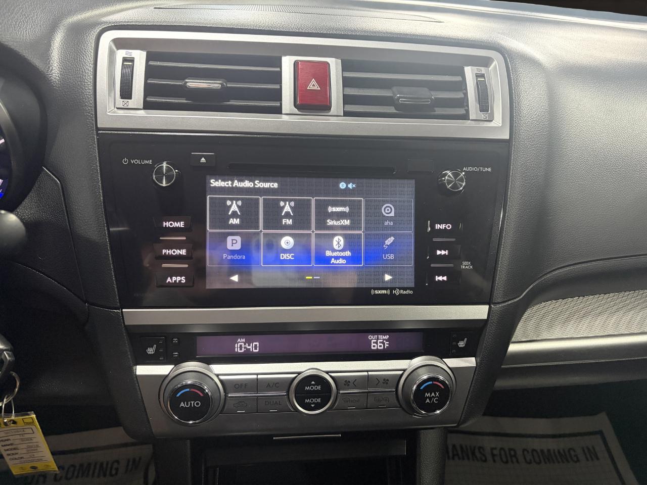 Subaru Outback 4dr Wgn 2.5i Premium PZEV 2016