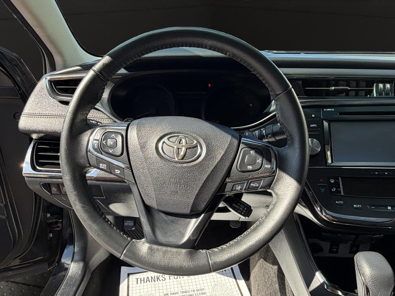 Toyota Avalon XLE Premium (Natl) 2017