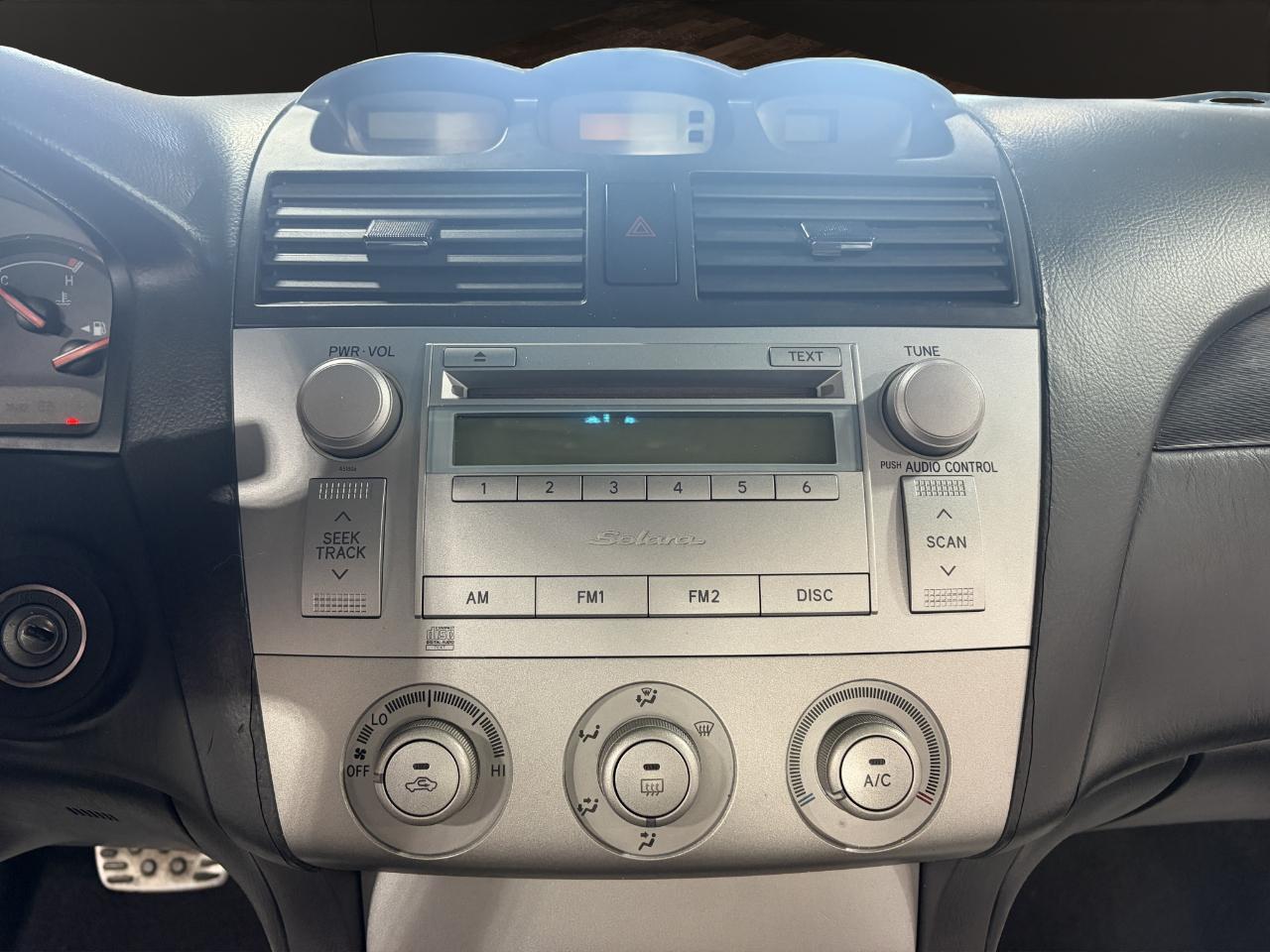 Toyota Camry Solara 2dr Cpe SPT Auto (Natl) 2006