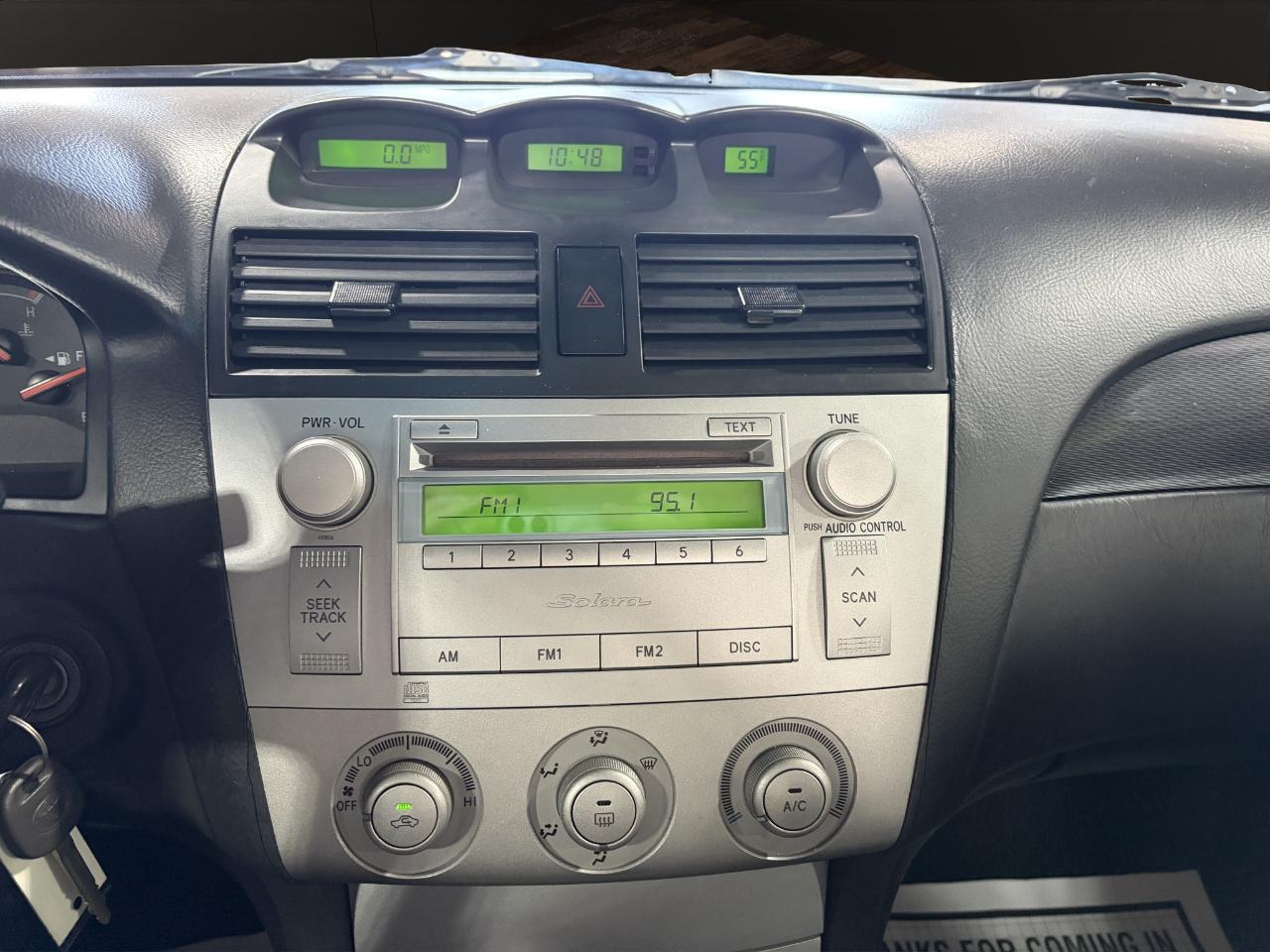 Toyota Camry Solara 2dr Cpe SPT Auto (Natl) 2006