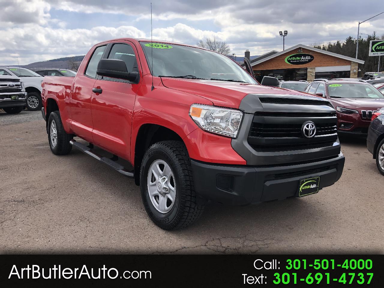 Used 2014 Toyota Tundra 4WD Truck Double Cab 4.6L V8 6-Spd AT SR5 (Natl