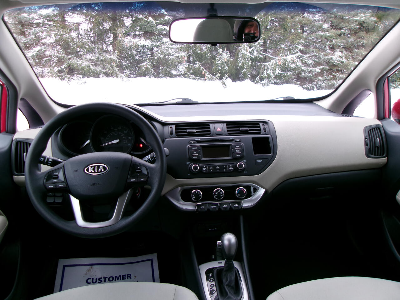 Kia Rio LX 4D Hatchback 2012