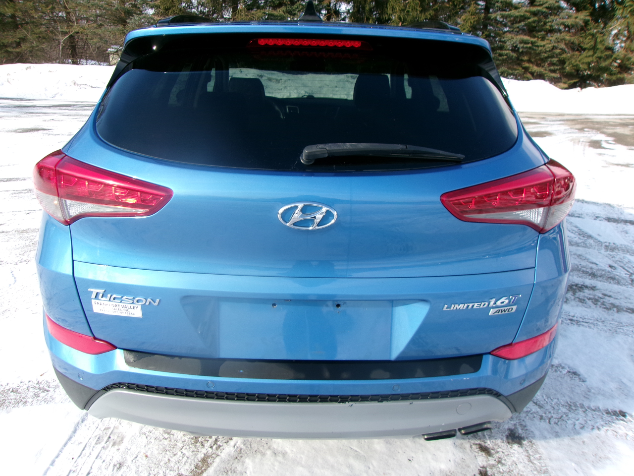 Hyundai Tucson Limited 4D SUV AWD 2017