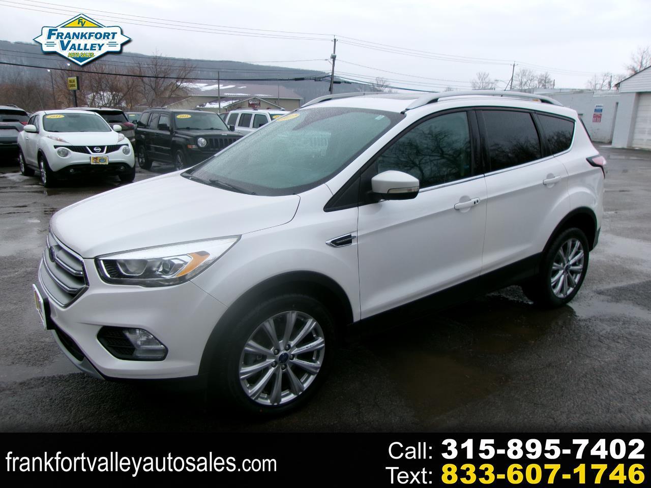 2017 Ford Escape Titanium 4D SUV 4WD