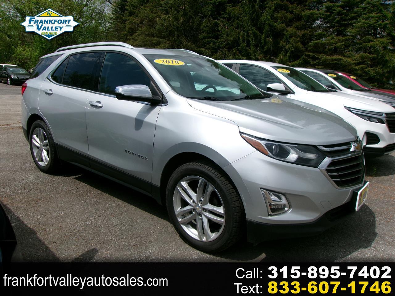 2018 Chevrolet Equinox Premier 4D SUV AWD 1.5T