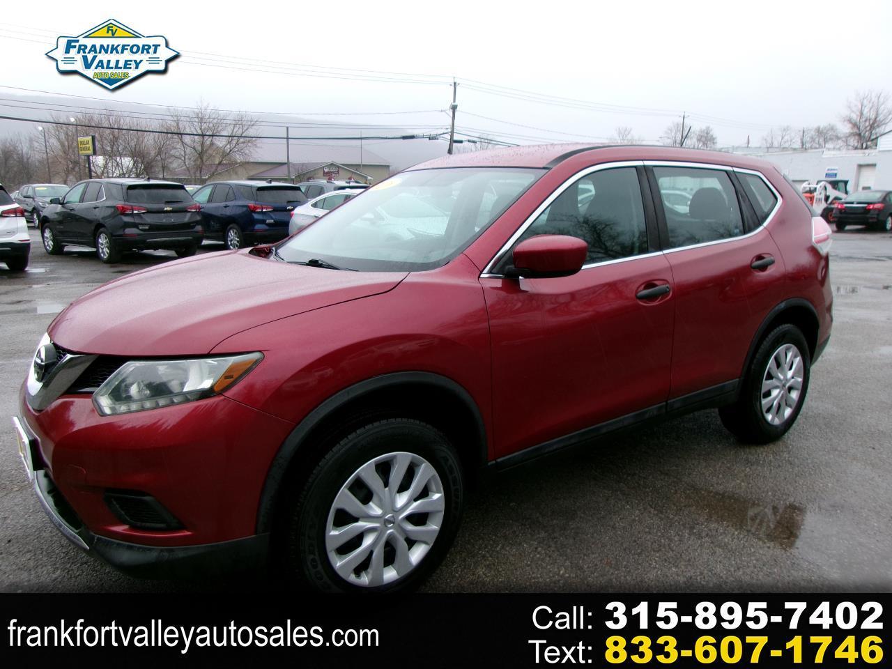 Nissan Rogue S 4D SUV AWD 2016