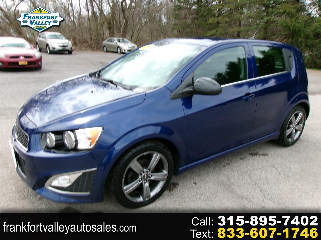 Chevrolet Sonic RS 4D Hatchback 2014