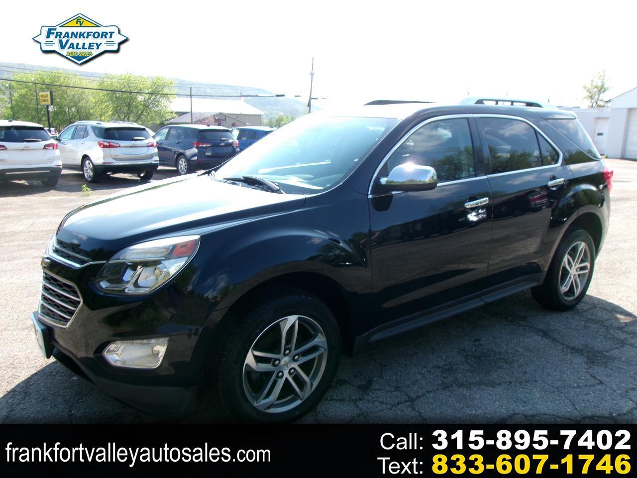 Chevrolet Equinox Premier 4D SUV AWD 2017