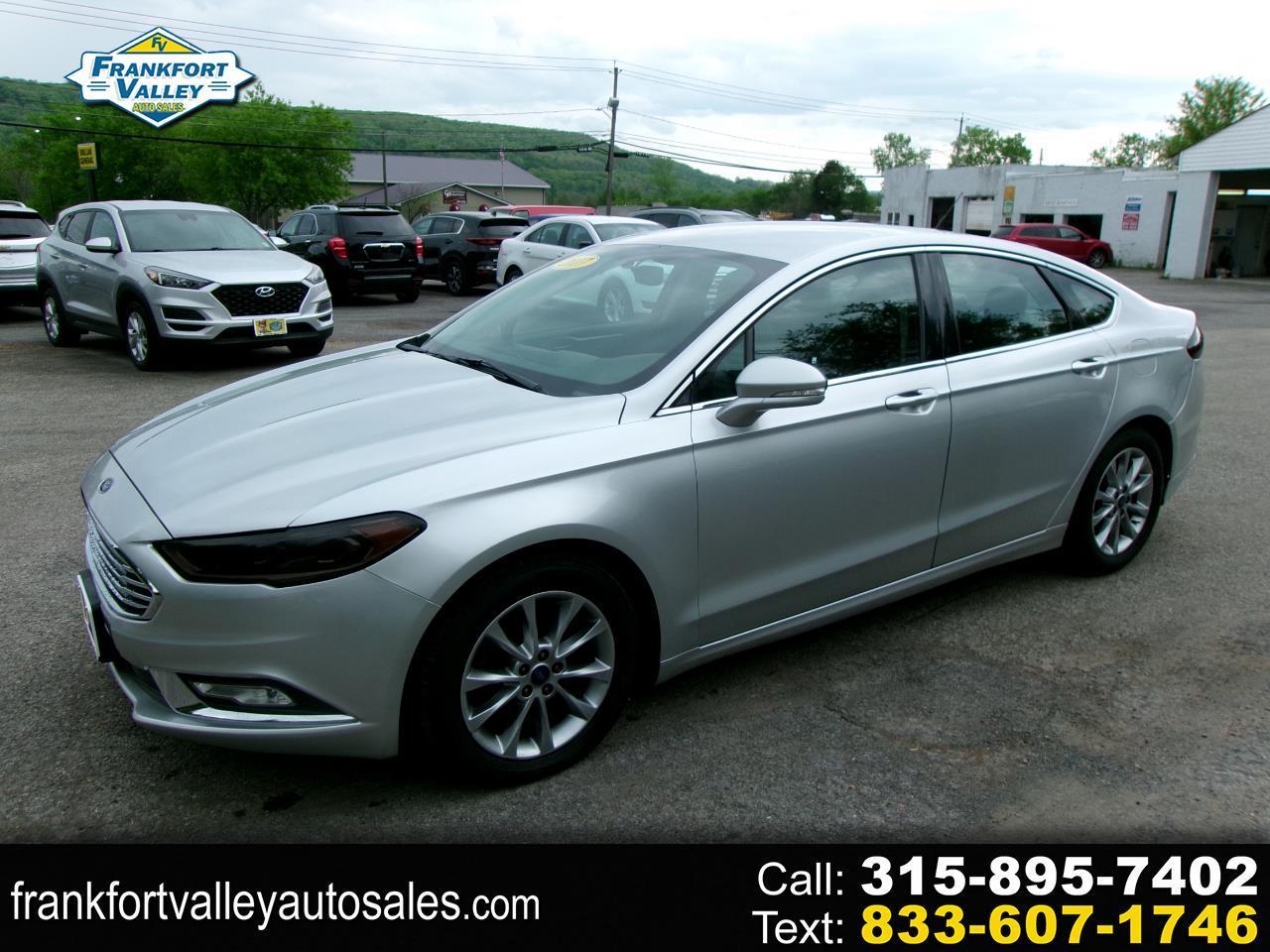 2017 Ford Fusion SE 4D Sedan