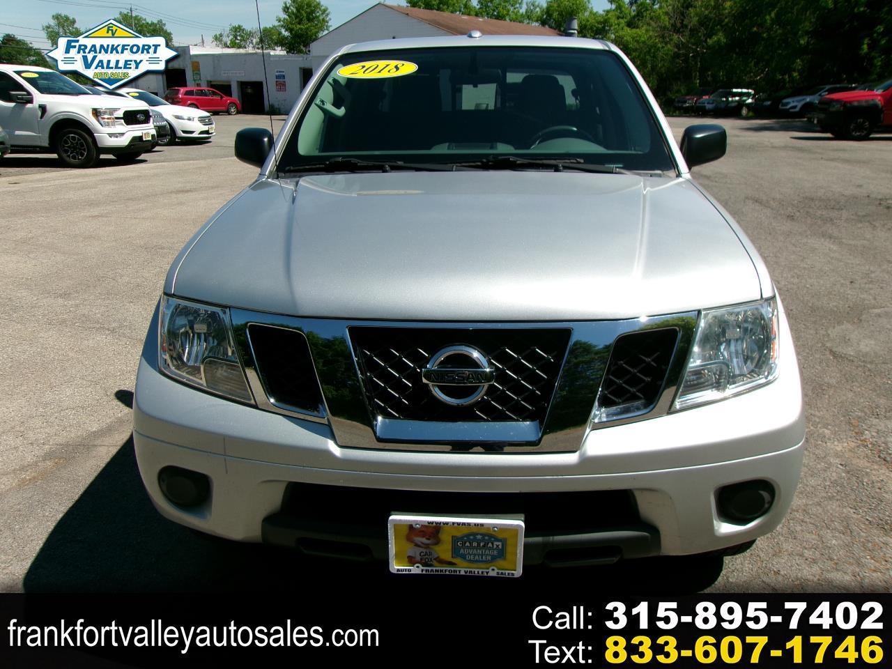 Nissan Frontier SV Crew Cab 4WD SWB at 2018