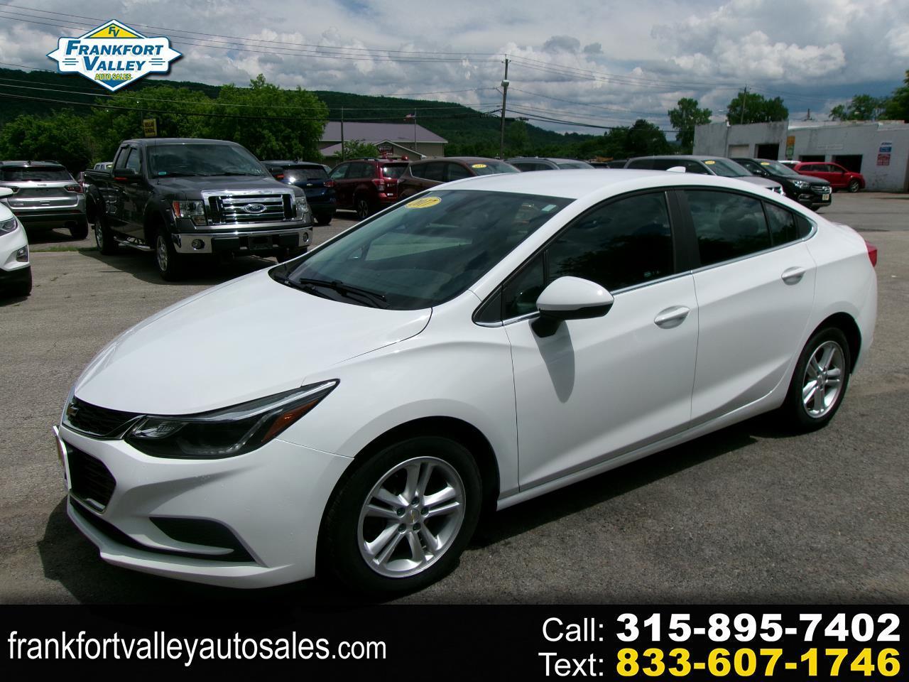 2017 Chevrolet Cruze LT 4D Sedan