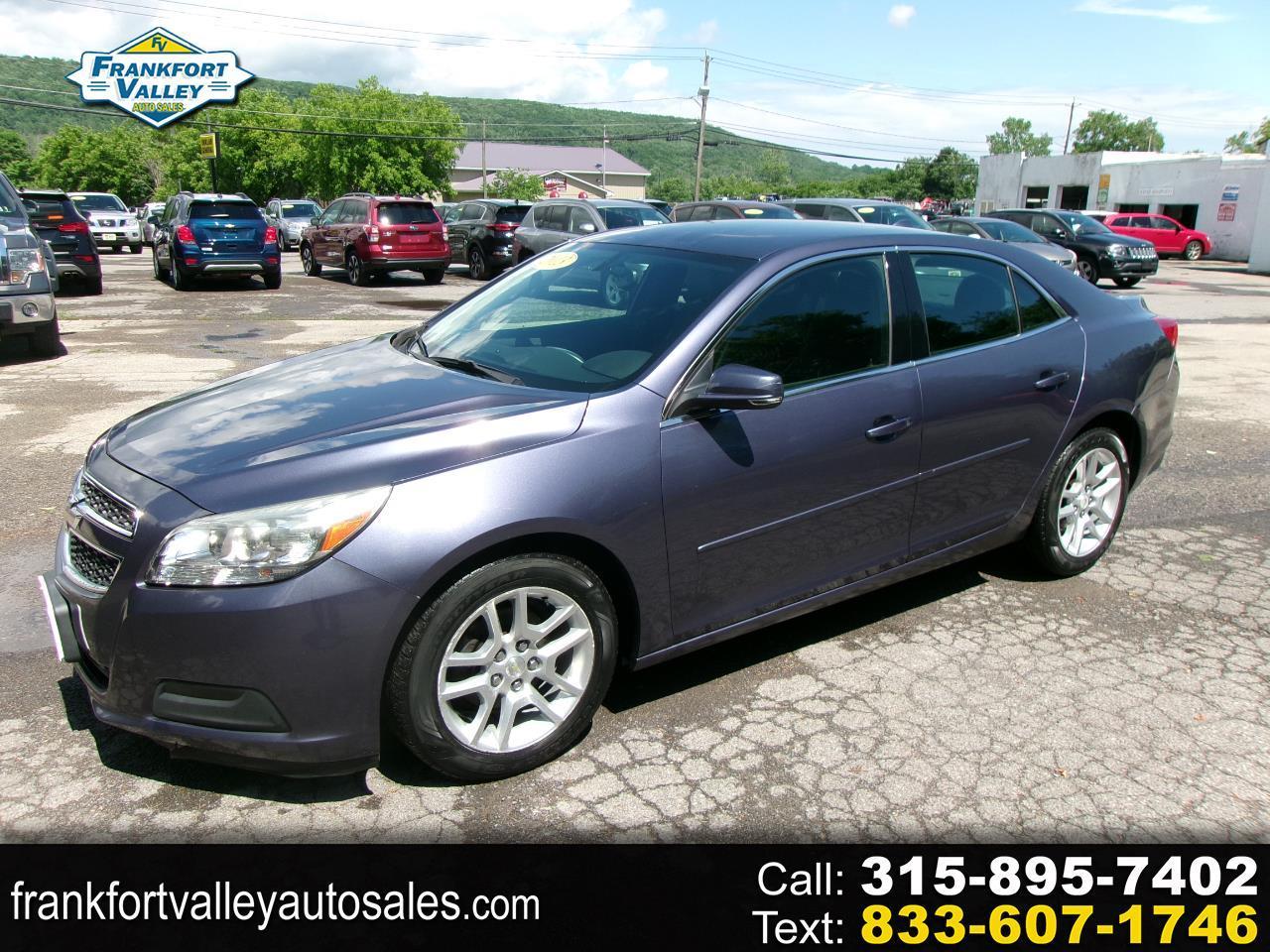 2013 Chevrolet Malibu LT 4D Sedan